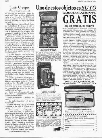LAMINA 29713: Publicidad de Home Supply Company