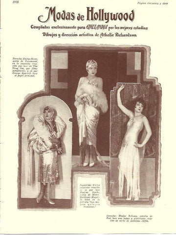 LAMINA 29714: Evelyn Brent, Pauline Starker y Madge Bellamay