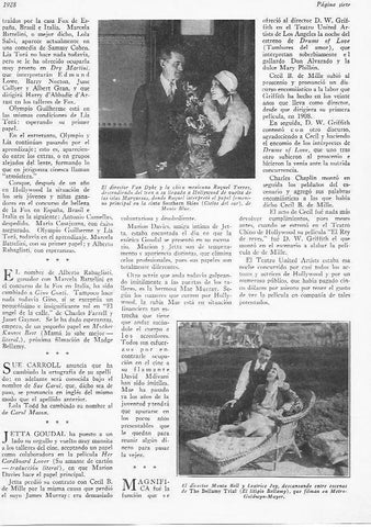 LAMINA 29690: Van Dyke y Raquel Torres