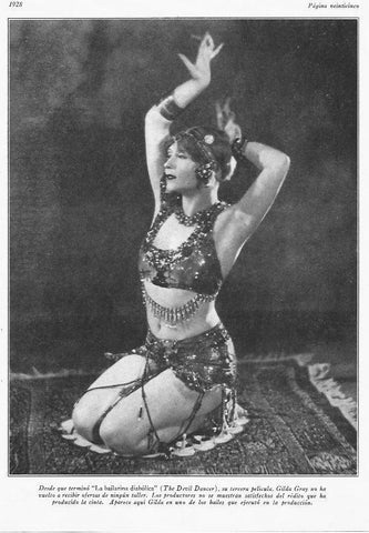 LAMINA 29699: Gilda Grey en La bailarina diabolica