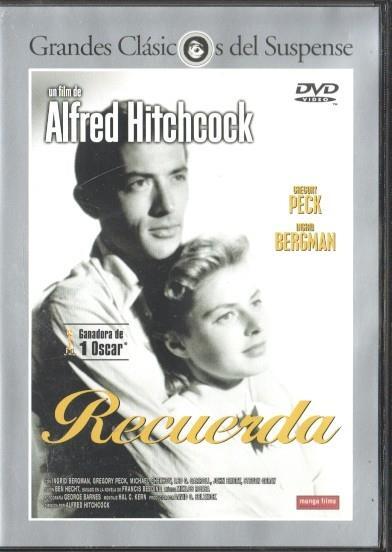 DVD: Recuerda. Coleccion Grandes clasicos del suspense