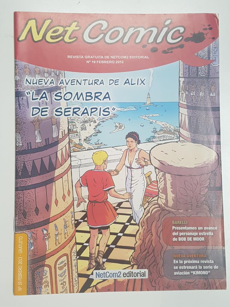 Revista: Net Comic num 19 febrero 2013. Nueva aventura de Alix La sombra de Serapis