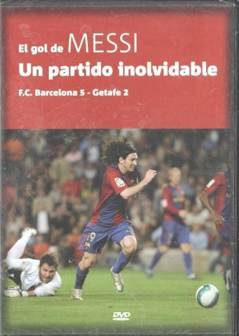 DVD: El gol de Messi. Un partido inolvidable F.C. Barcelona 5 - Getafe 2 (precintado)