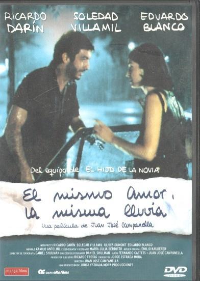 DVD: El mismo amor, la misma lluvia