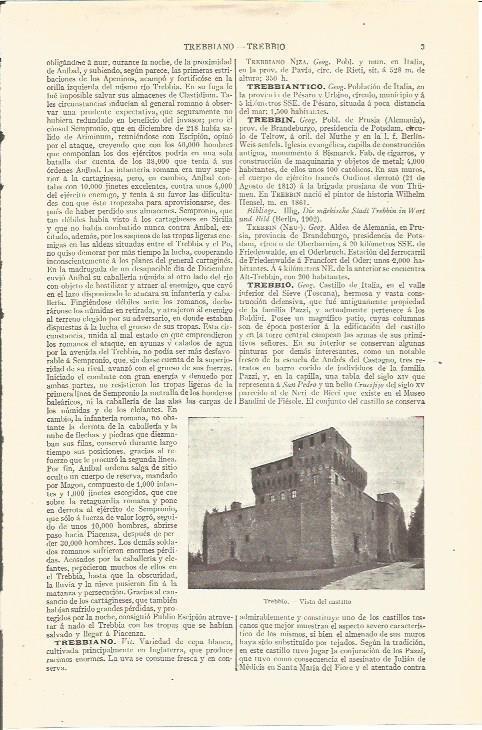 LAMINA V06465: Castillo de Trebbio, Italia