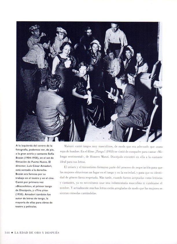 LAMINA V07516: Sofia Bozan en la filmacion de Puerto Nuevo