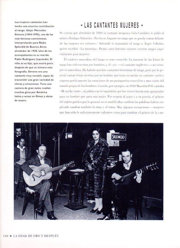 LAMINA V07514: Mercedes Simones en Radio Splendid de Buenos Aires en 1928