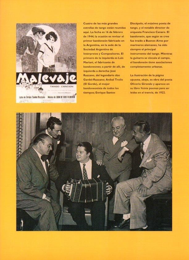 LAMINA V07513: Luis Mariani, Jose Razzano, Anibal Troilo y Enrique Santos en Febrero 1944