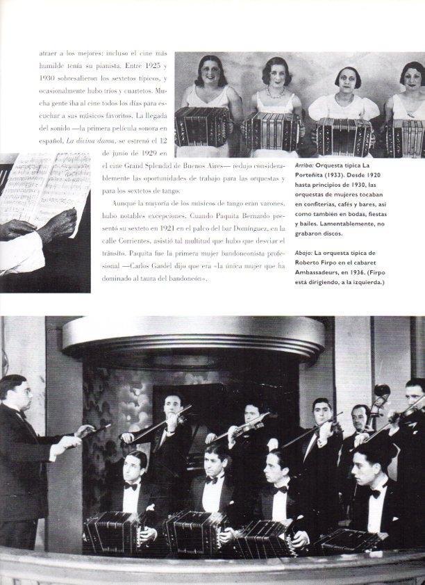 LAMINA V07505: Roberto Firpo y orquesta en el Ambassadeurs en 1936