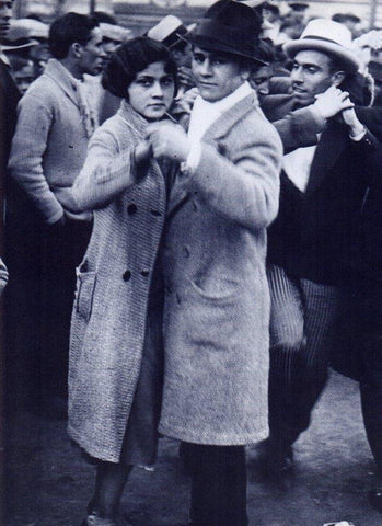 LAMINA V07501: Fiesta de tango en Buenos Aires en septiembre 1936