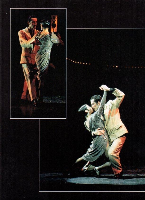 LAMINA V07535: Pablo Veron y Gisela Graf en Folies Bergeres 1993