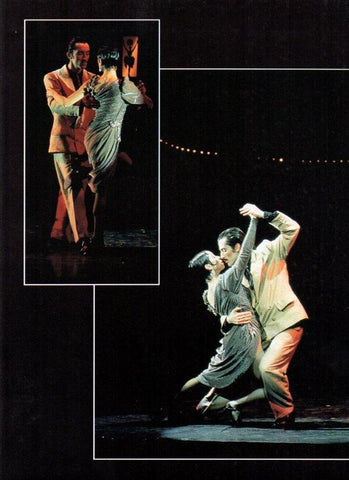 LAMINA V07535: Pablo Veron y Gisela Graf en Folies Bergeres 1993