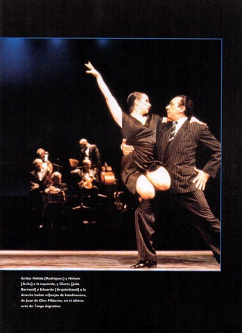 LAMINA V07534: Nelida Rodriguez y Nelson Avila en Quejas de bandoneon