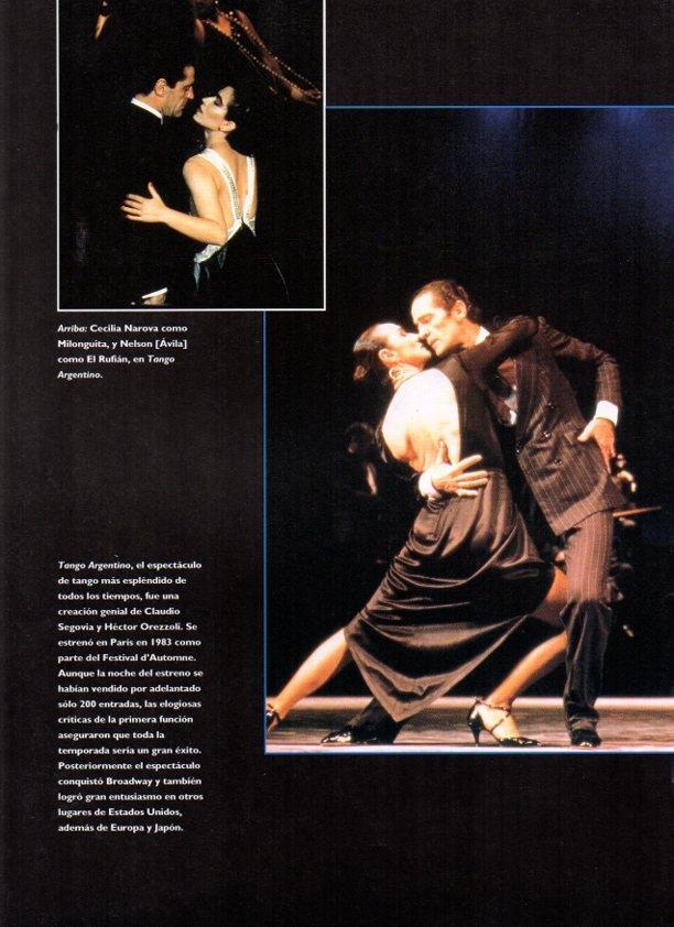 LAMINA V07533: Cecilia Narova y Nelson Avila en Tango Argentino