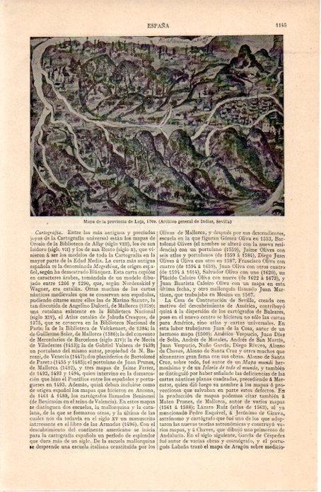 LAMINA V07356: Mapa de la provincia de Loja 1769