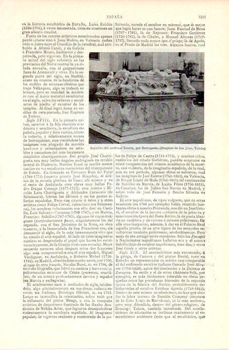 LAMINA V07389: Sepulcro del Cardenal Tavera