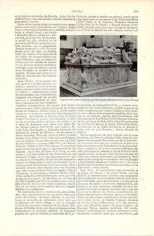 LAMINA V07389: Sepulcro del Cardenal Tavera