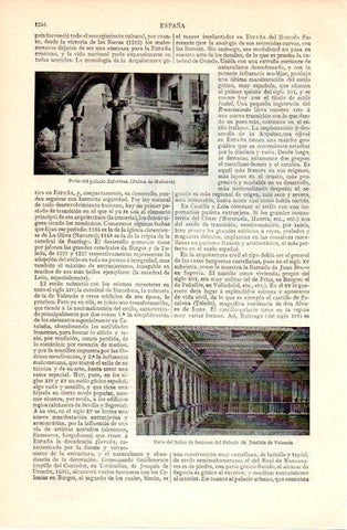LAMINA V07383: Salon de Sesiones del Palacio de Justicia de Valencia