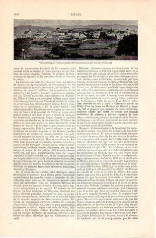 LAMINA V07378: Vista de Neguri en Vizcaya