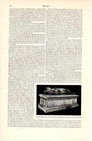 LAMINA V07313: Sepulcro de Sancho el Fuerte