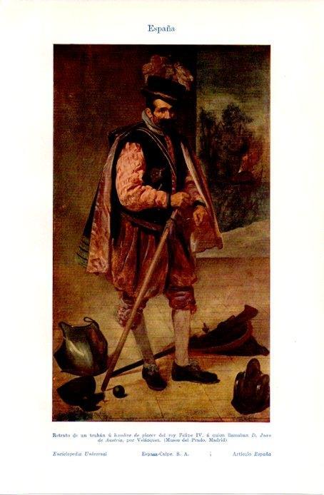 LAMINA V07331: Don Juan de Austria por Velazquez