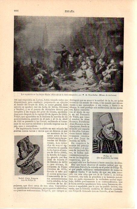 LAMINA V07328: Los españoles en los Paises Bajos por F. de Braeckeler