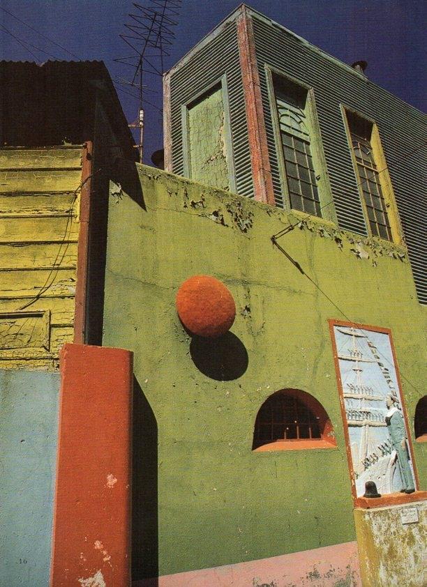 LAMINA V07461: Calle Caminito en Buenos Aires