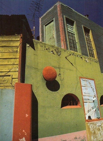 LAMINA V07461: Calle Caminito en Buenos Aires