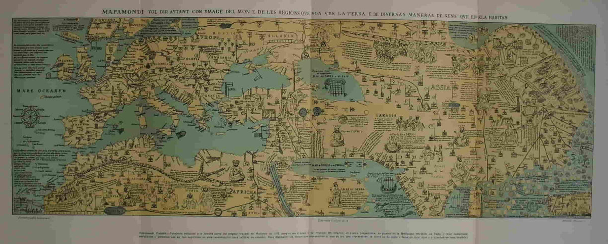 LAMINA V07457: Mapamundi catalan