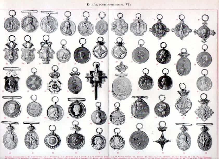 LAMINA V07450: Medallas conmemorativas de centenarios