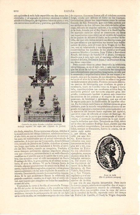 LAMINA V07414: Custodia de plata del siglo XVI