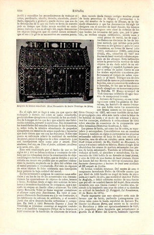 LAMINA V07408: Arqueta del Monasterio de Santo Domingo de Silos