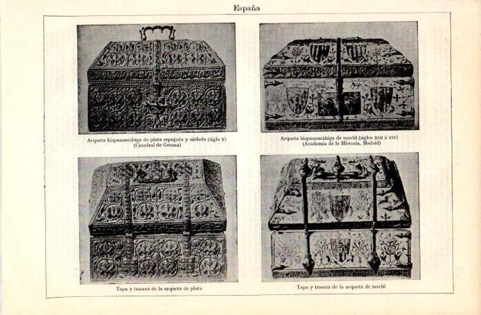 LAMINA V07407: Arquetas hispano arabes