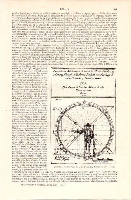 LAMINA V07434: Filosofia de las Armas por Antonio de Yuste