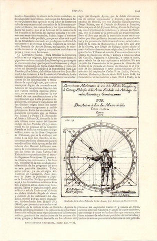 LAMINA V07434: Filosofia de las Armas por Antonio de Yuste