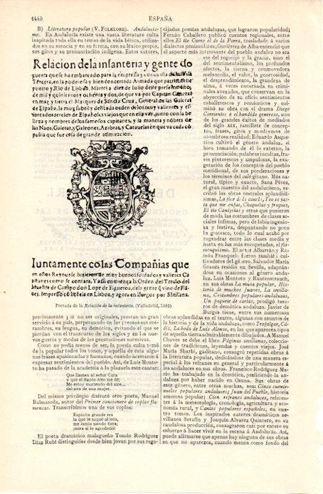 LAMINA V07433: Relacion de la infanteria 1582