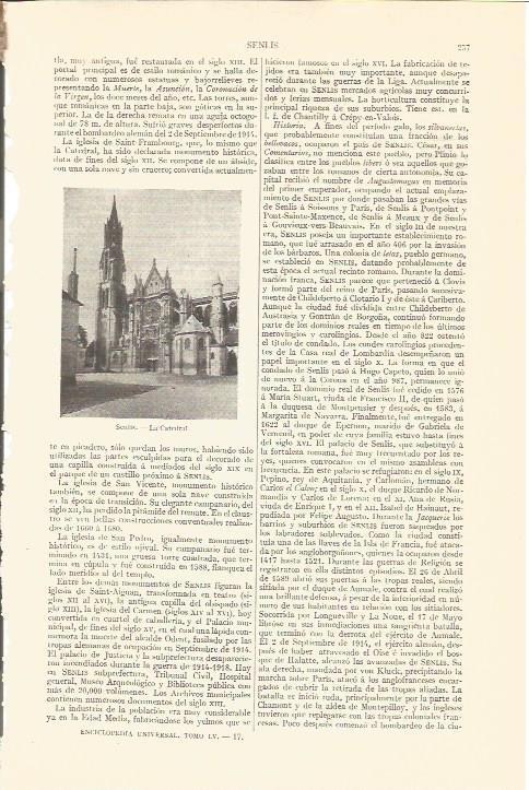 LAMINA V06744: Catedral de Senlis