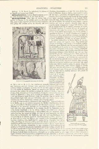 LAMINA V06736: Senaquerib en la roca de Bavian 