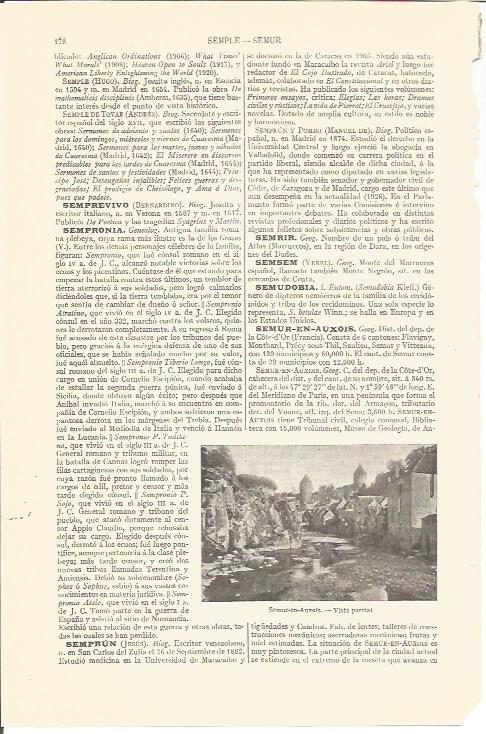 LAMINA V06730: Semur-en-Auxois Francia