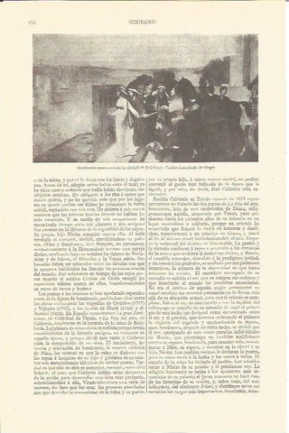 LAMINA V06727: Semiramis construyendo la ciudad de Babilonia por Degas