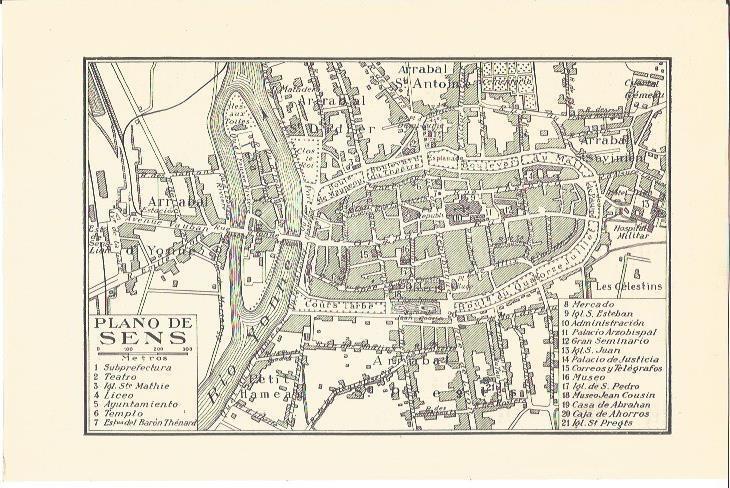 LAMINA V06746: Plano de Sens
