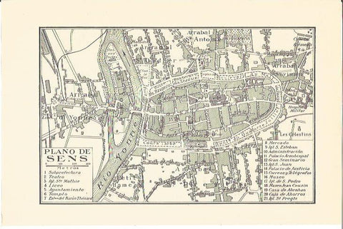 LAMINA V06746: Plano de Sens