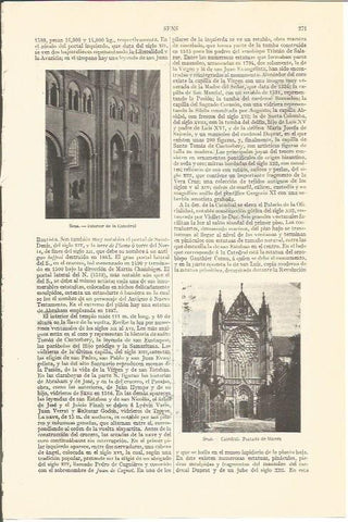 LAMINA V06747: Catedral de Moises en Sens