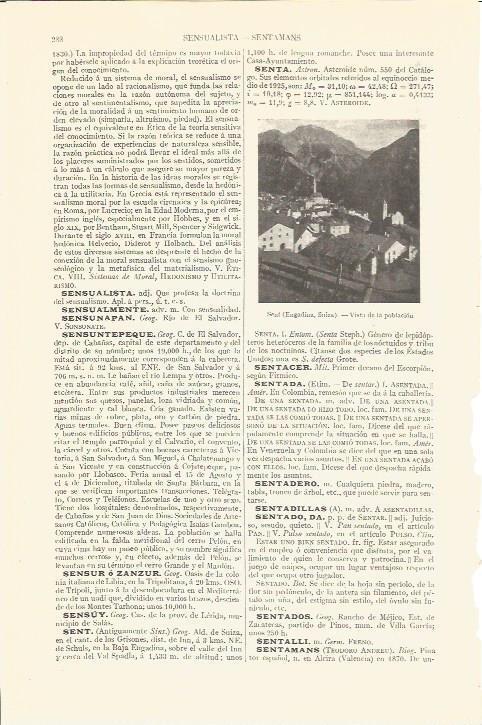 LAMINA V06749: Vista de Sent, Suiza