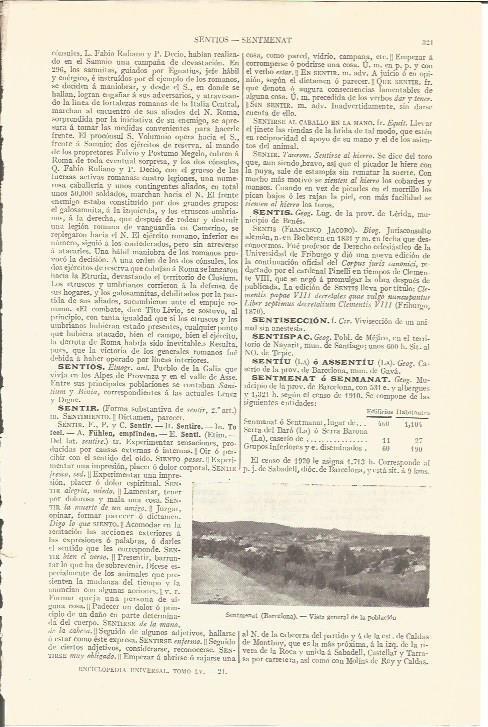 LAMINA V06757: Vista de Sentmenat Barcelona