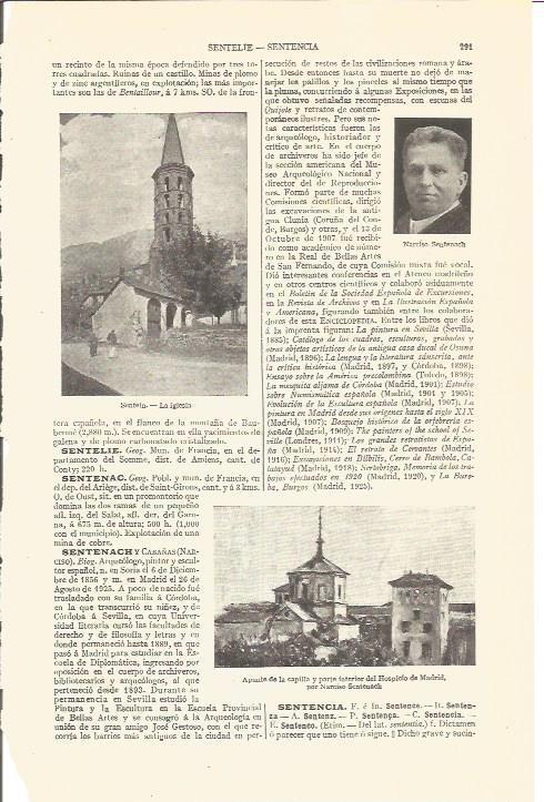LAMINA V06751: Iglesia de Sentein Francia