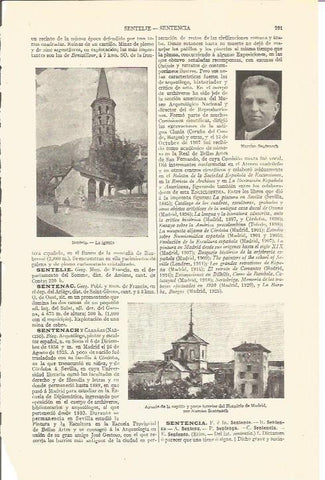 LAMINA V06751: Iglesia de Sentein Francia