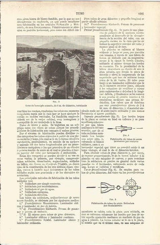LAMINA V06673: Tubo de hormigon armado terminado