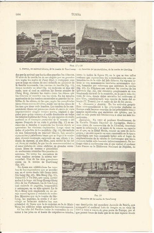 LAMINA V06698: Tumba en Tao-Cuang en Beijing