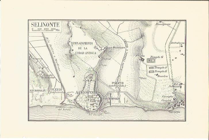LAMINA V06713: Plano de Selinonte Sicilia